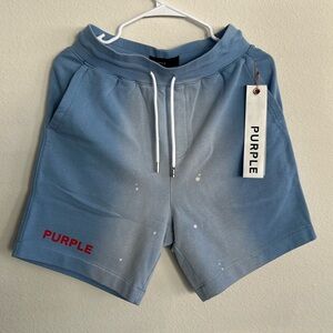 Purple Brand French Terry Shorts